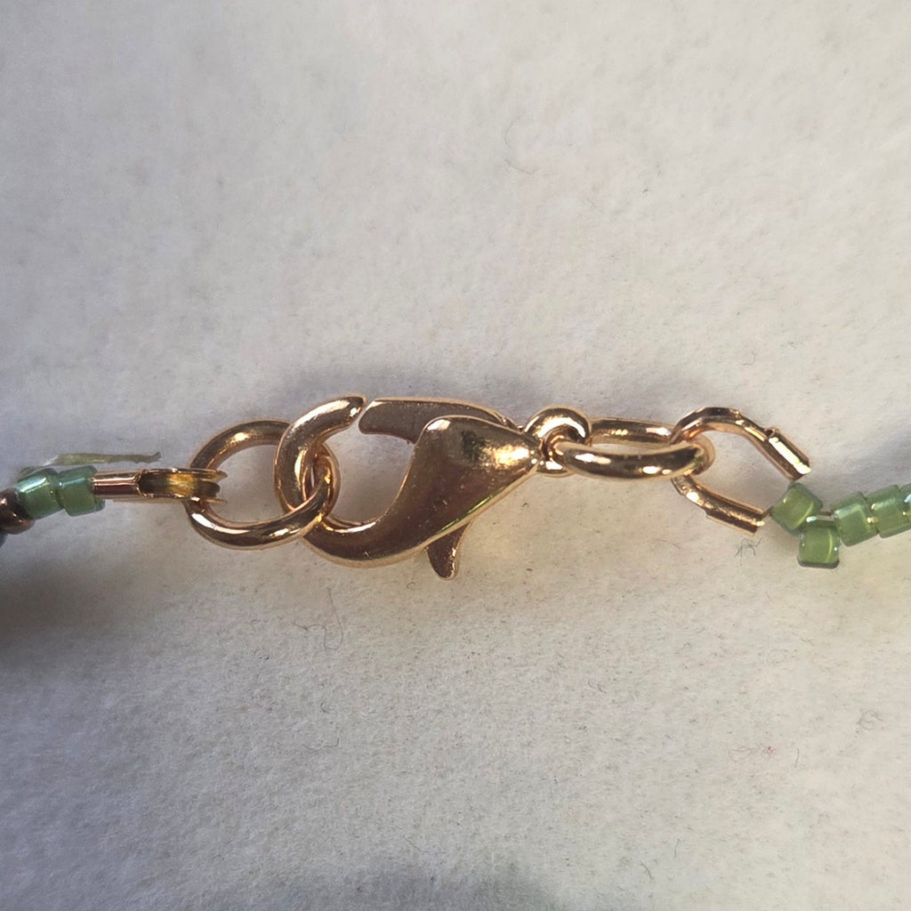 18mm Green Rivoli Necklace